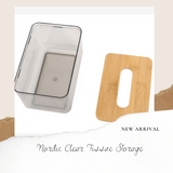 B#8 Nordic Clear Tissue Storage