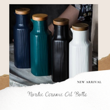 B#8 Nordic Ceramic Oil Bottle (Green)