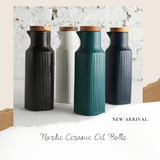 B#8 Nordic Ceramic Oil Bottle (Black)