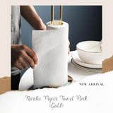 B#8 Nordic Paper Towel Rack (Gold)