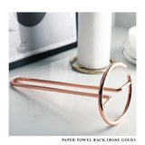 B#8 Nordic Paper Towel Rack (Rose Gold)