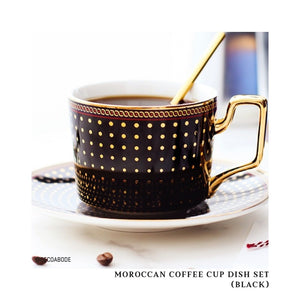B#4 - Moroccan Coffee Cup Dish Set