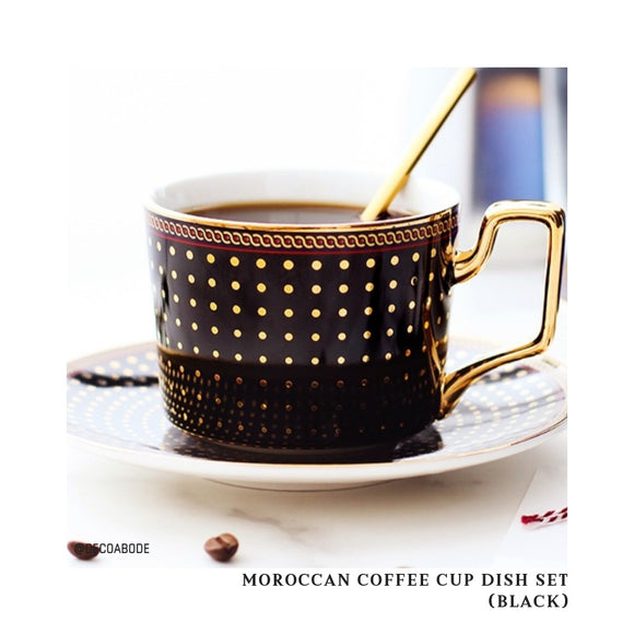 B#4 - Moroccan Coffee Cup Dish Set